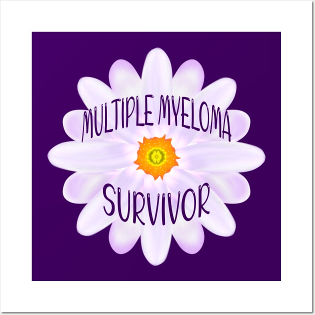 Multiple Myeloma Survivor Wall Art by MoMido